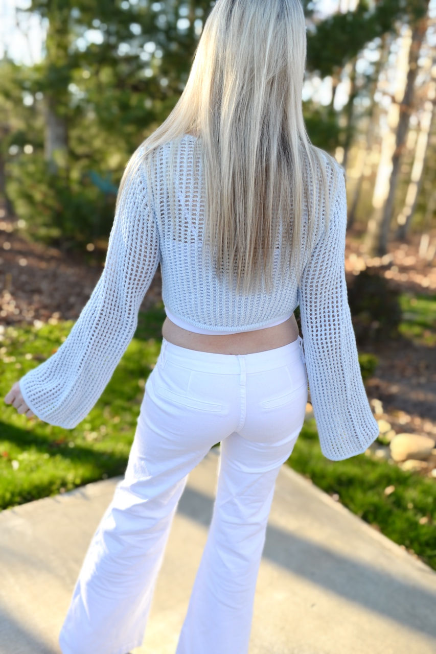 Thumbnail: Retro 3D Effect Floral Crop Top