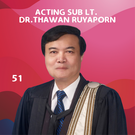 ว่าที่ร้อยตรี ดร.ถวัลย์ รุยาพร | ทนายความอาสา..ลดความเหลื่อมล้ำด้านกฎหมายให้ประชาชน