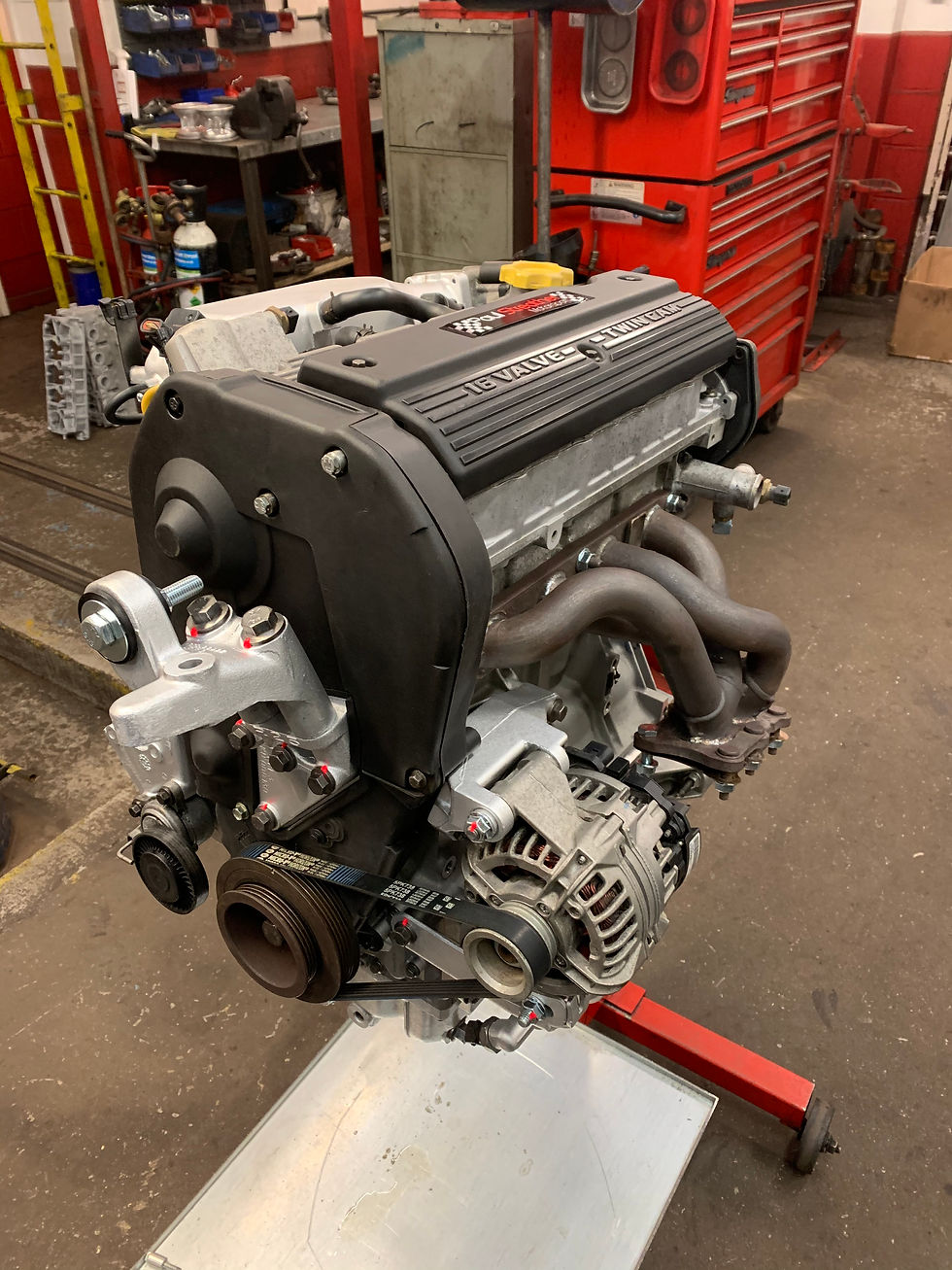 Shiny new engine back in the ZR