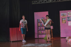 Bastidores Livro Mágico no Férias no Teatro
