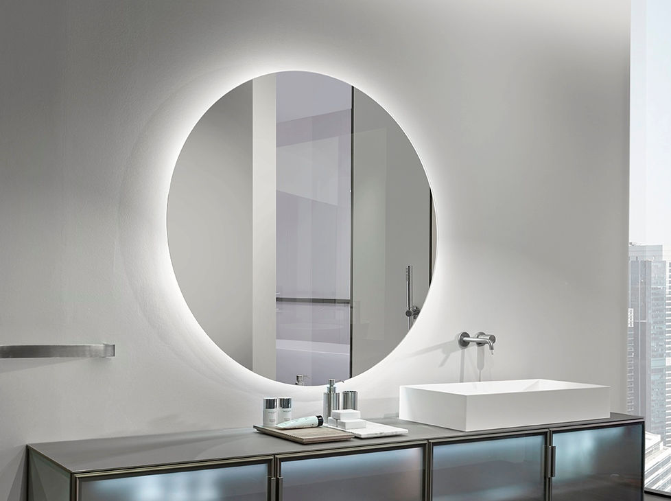 Casabath Round Backlit LED Mirror