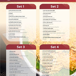 Set menu 280