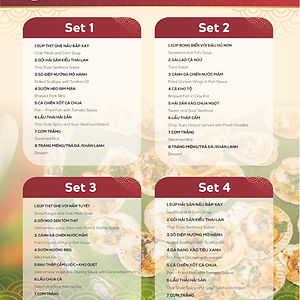 Set menu 220