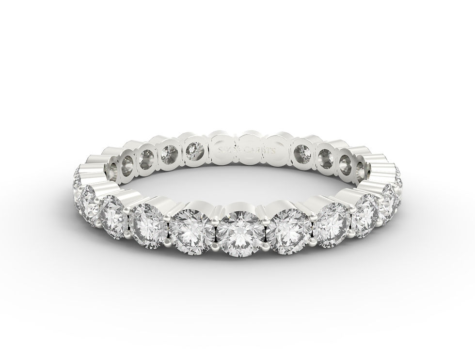 Thumbnail: Six Carat Collection - Six Carat Full Eternity Diamond Band
