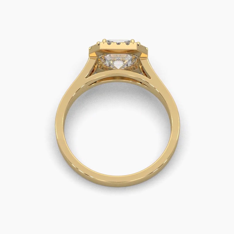 Thumbnail: The Imani - Asscher Cut Diamond