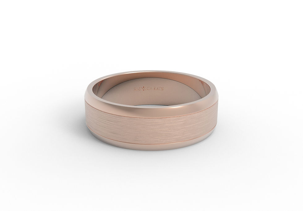 Thumbnail: Brushed Wedding Band
