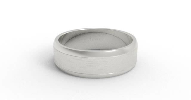 Thumbnail: Brushed Wedding Band