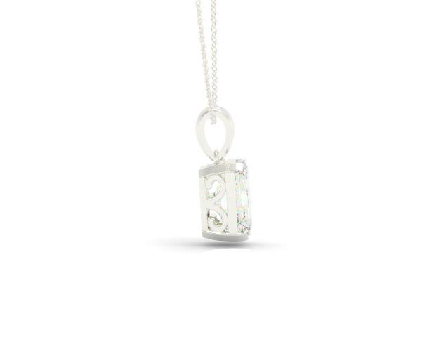Thumbnail: Six Carat Collection -Emerald Cut Diamond Pendant