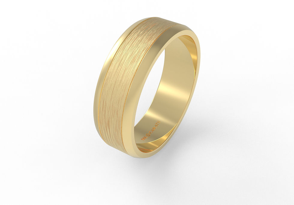 Thumbnail: Brushed Wedding Band
