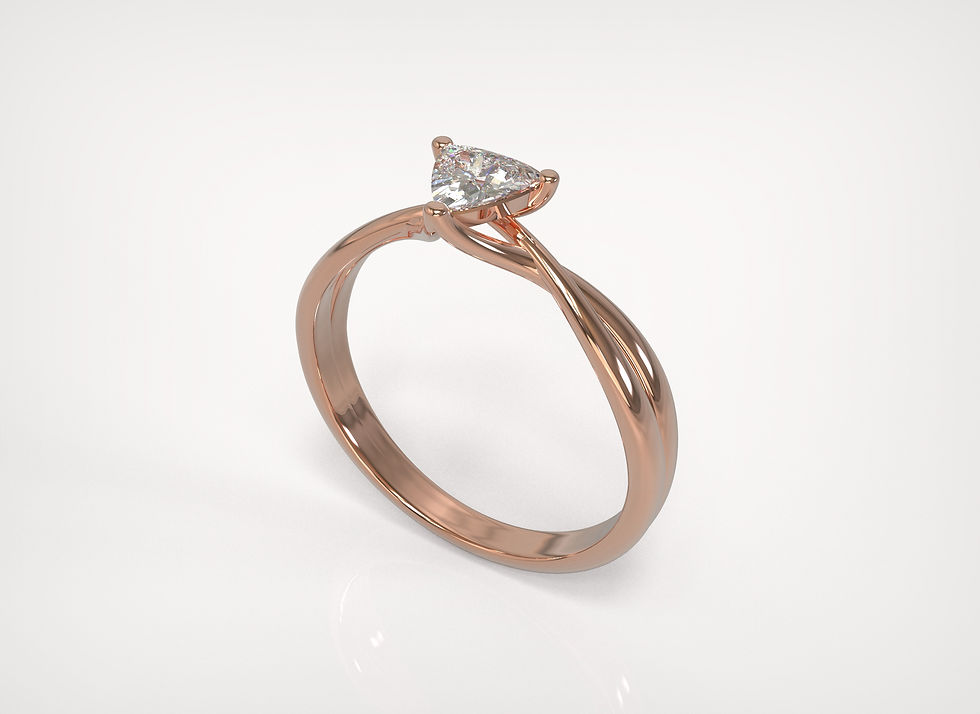 Thumbnail: The Bria - Trillion curved diamond