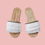 Thumbnail: summer straw handmade slippers