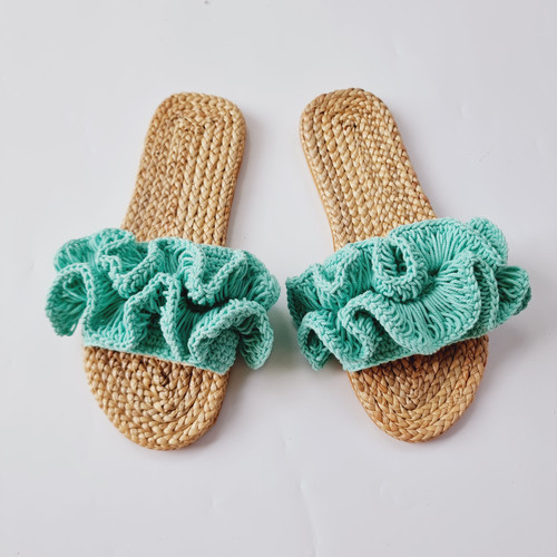 Crochet Spa Slippers Cheap Gray Knitting Slippers For Women