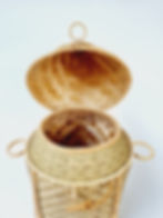 rattan baskets