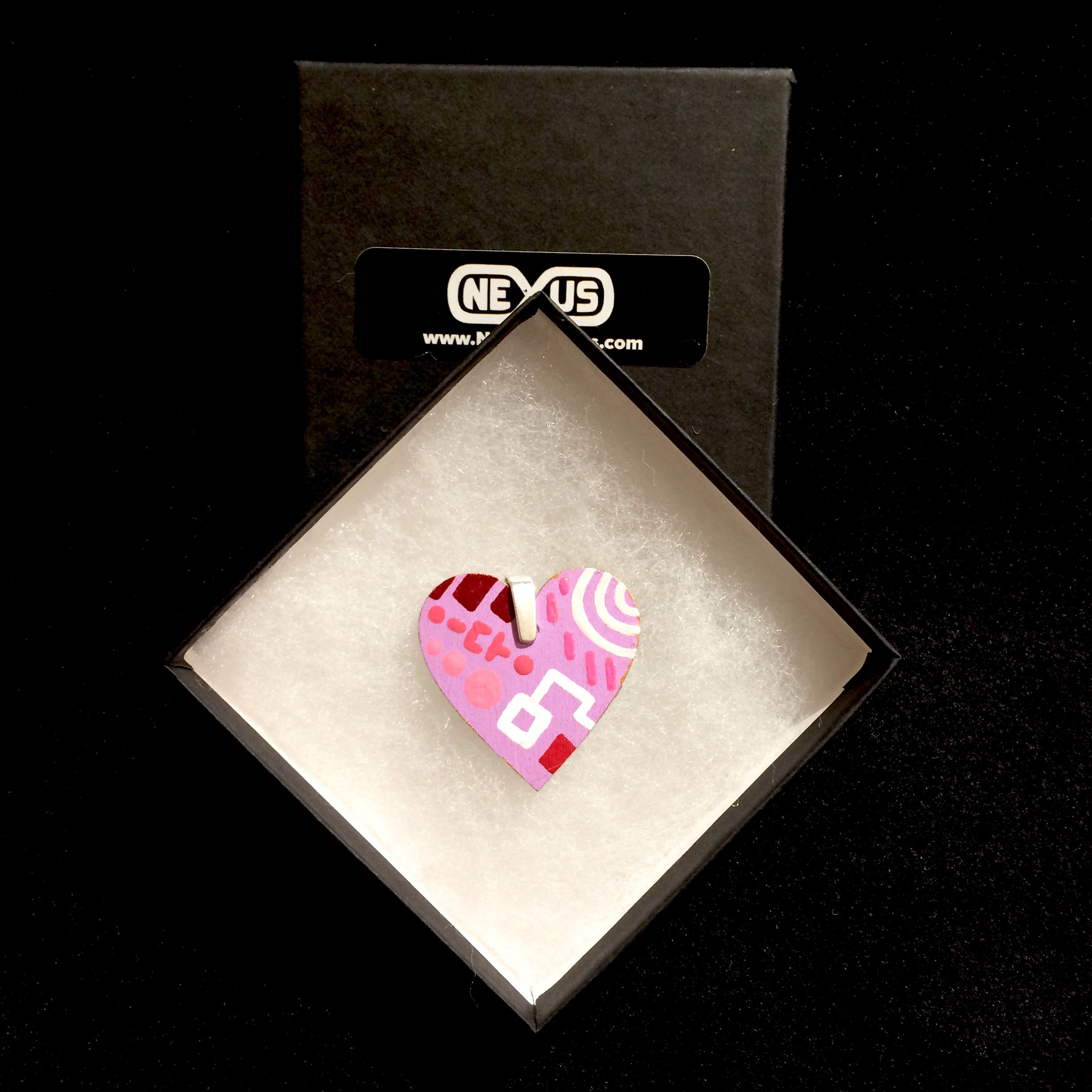 Pendant #184- 1.75" Heart