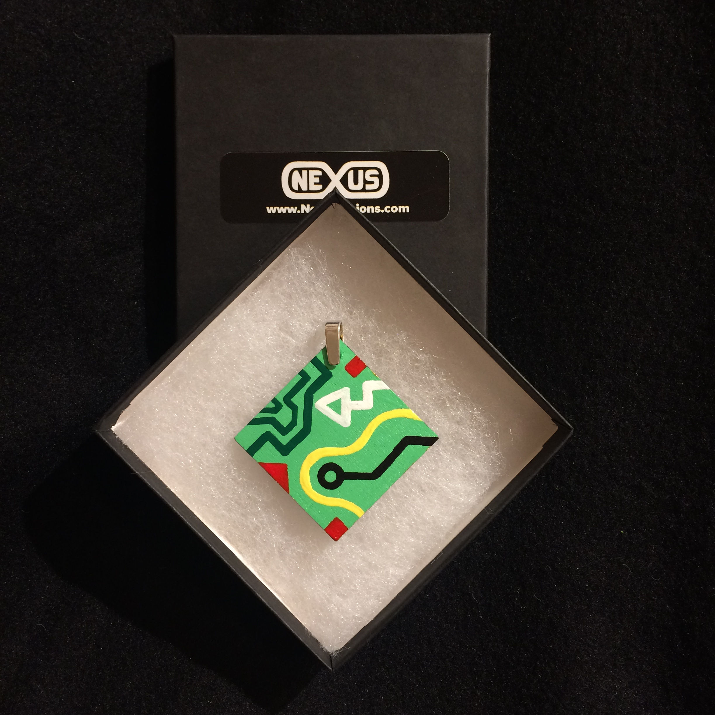 Pendant 116 - 1.75" Diamond