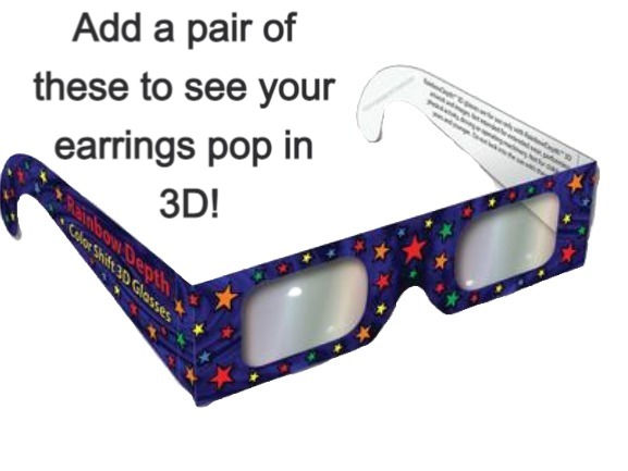 Miniature : Boucles d'oreilles #8 - Mandalas ronds de 1,25"