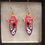 Thumbnail: Earrings #3 - 2.25" Rocket Ships