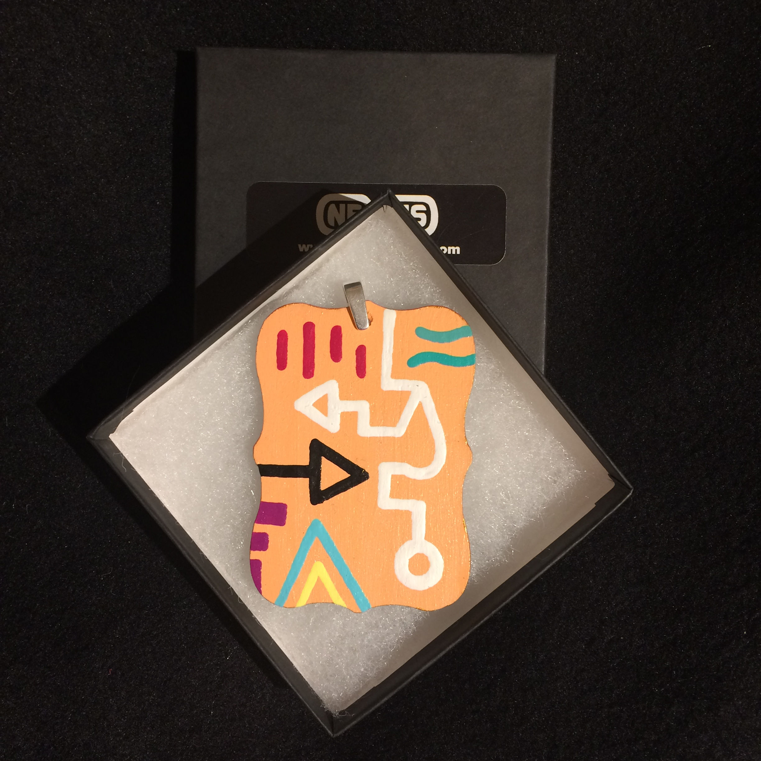 Pendant 128 - 3" Rectangular Plaque