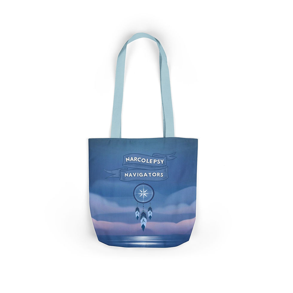 Miniatura: Narcolepsy Navigators Canvas Tote Bag