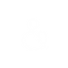 Elegant ampersand, in white, as a 'backg