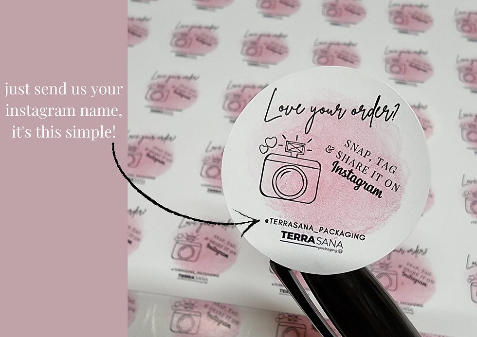 Thumbnail: Round Logo Stickers, Custom Business Labels, Circle Branding Stickers, personalised label stickers, Personalised LOGO STICKER