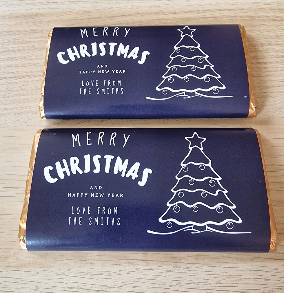 Galaxy chocolate christmas tree decorations clearance