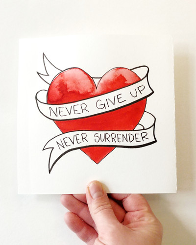 Never Give Up! Poster – Education