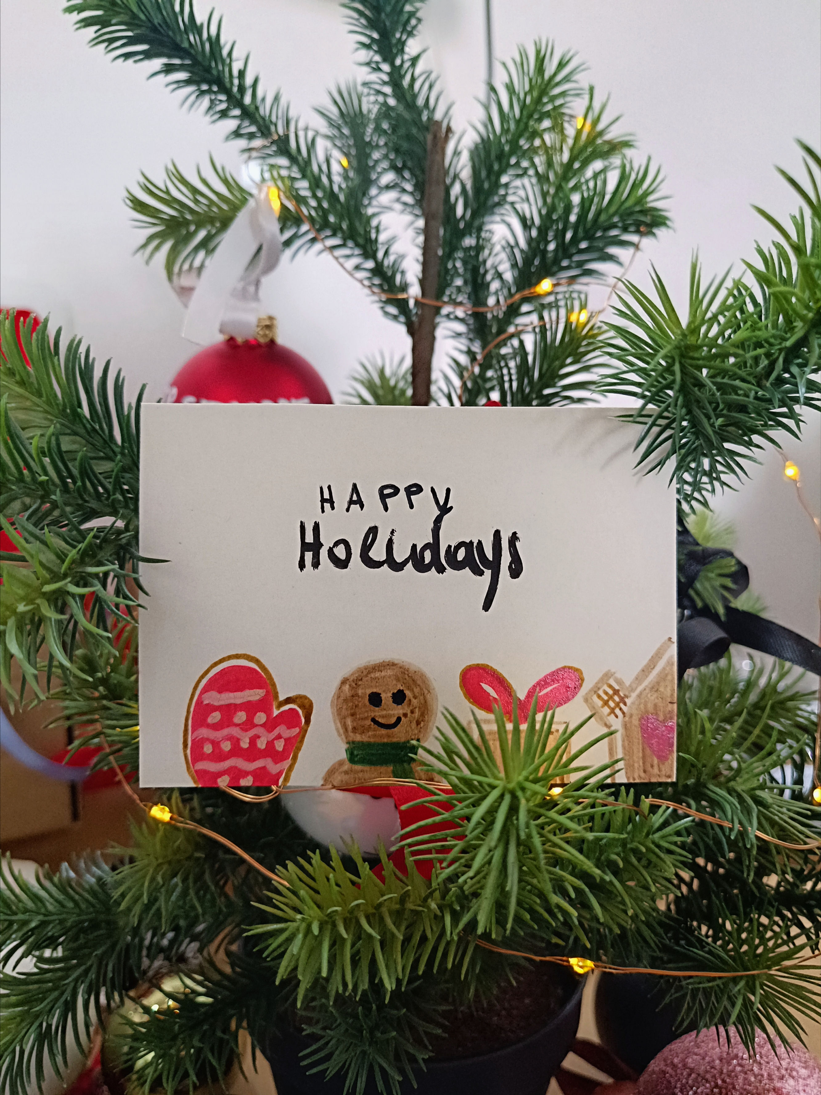 Biglietto d'auguri Happy Holiday