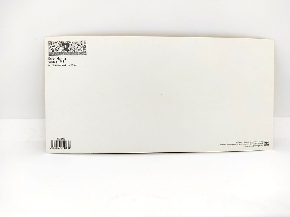 Thumbnail: Keith Haring, postcard "Untitled 1985"