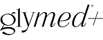 glymed in black italic wording