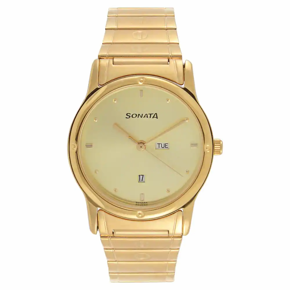 Sonata 7023ym08 Men's Wrist Watch