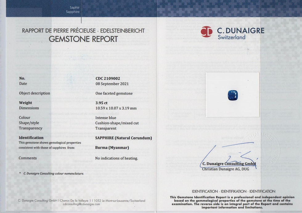 ภาพขนาดย่อ: Sapphire 3.84ct