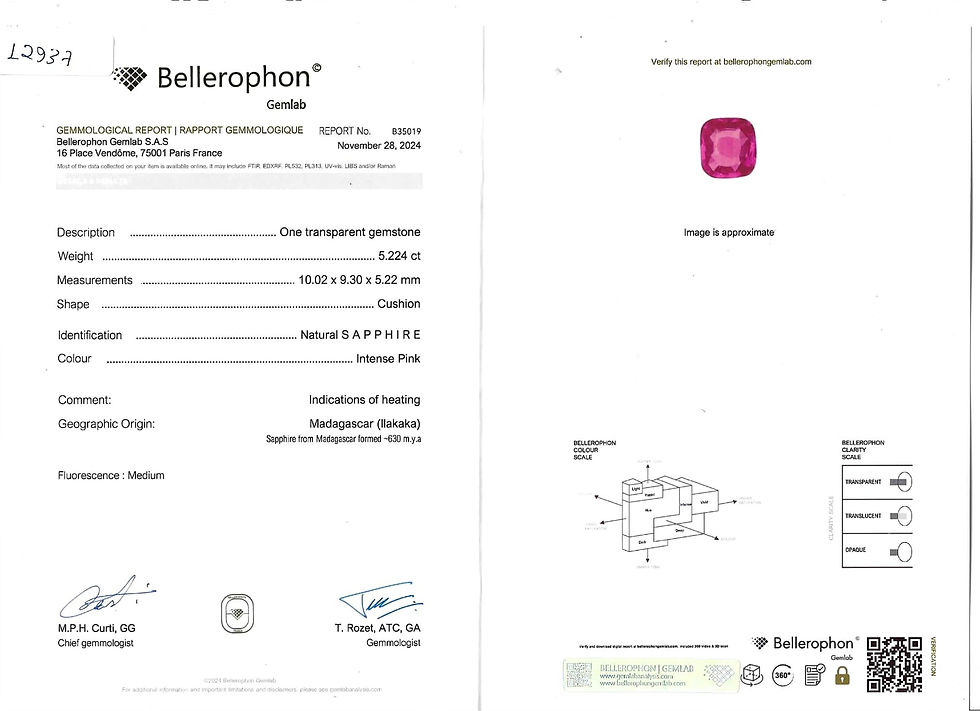 ภาพขนาดย่อ: Pink Sapphire 5.22 cts