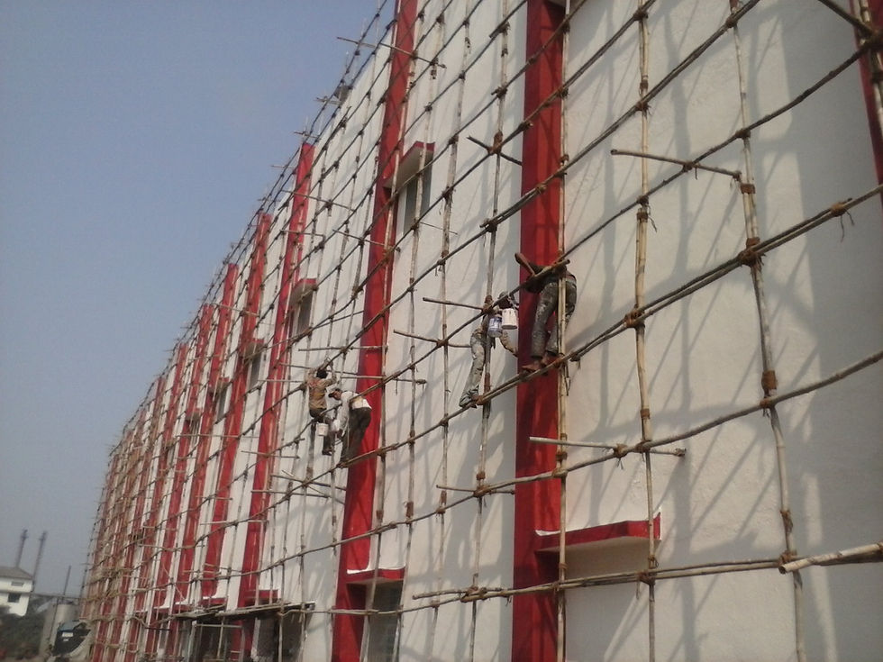 Painting and civil repairing