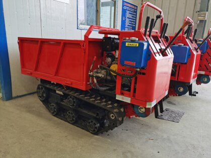 Thumbnail: China Rubber Track Crawler  Carrier  Dumper  Mini Transporter 0.6ton 0.8ton