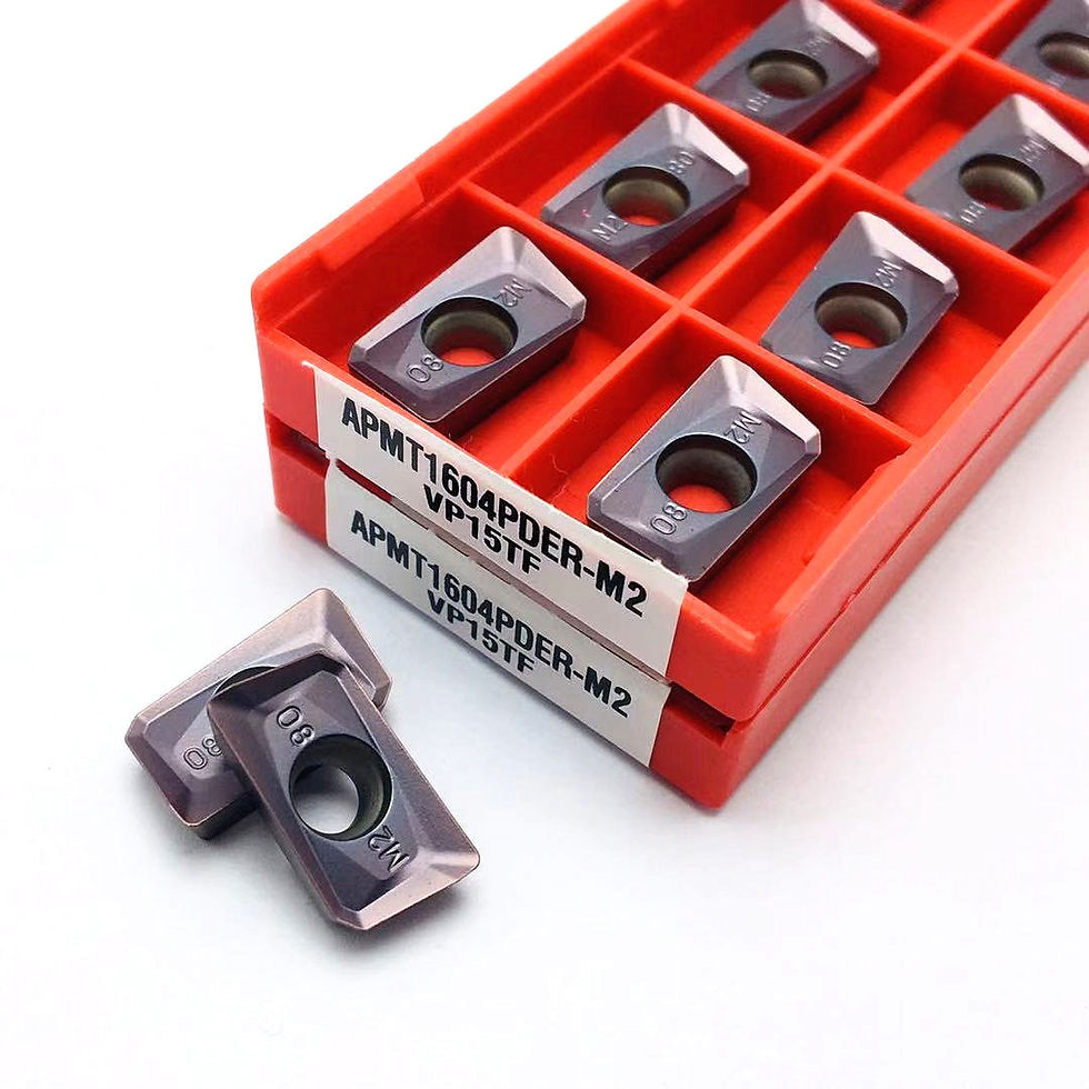 Thumbnail: APMT1604 M2 VP15TF APMT1604 H2 VP15TF APMT1135 M2 VP15TFCarbide End Milling