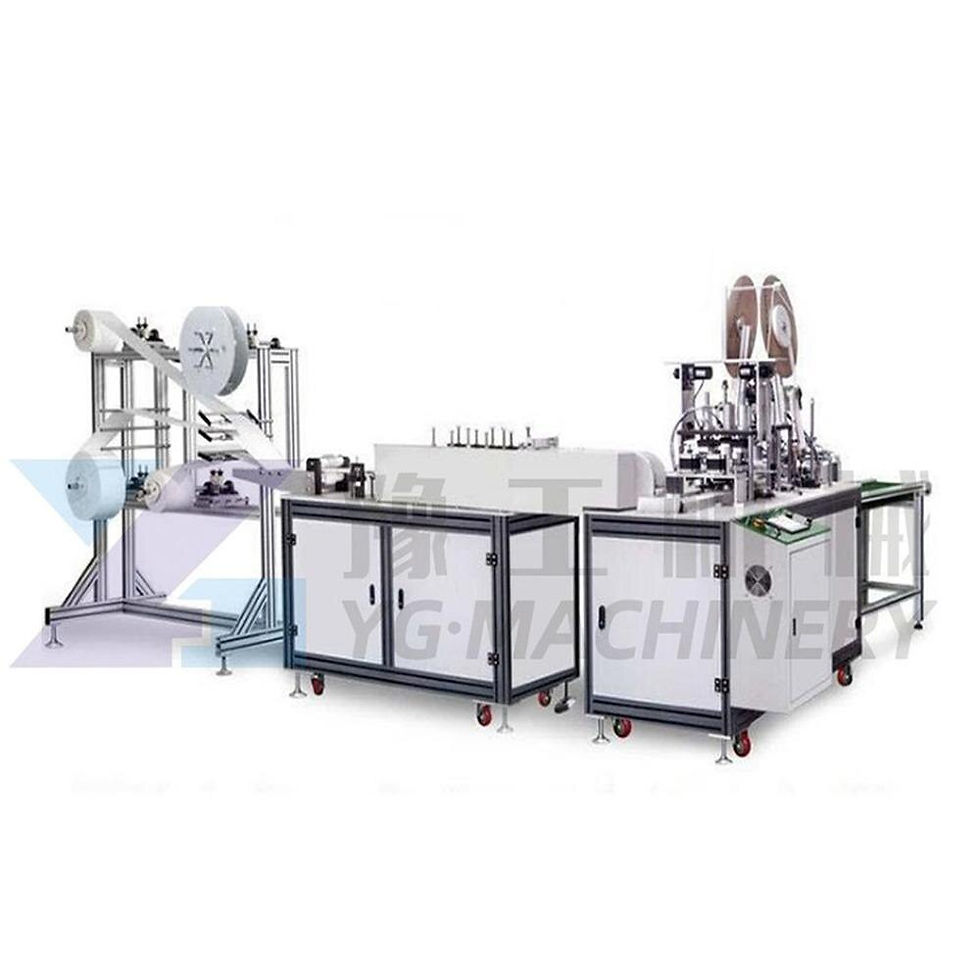 Thumbnail: Full Automatic 3-Layer Mask Production Machine Face Mask Automatic Machine
