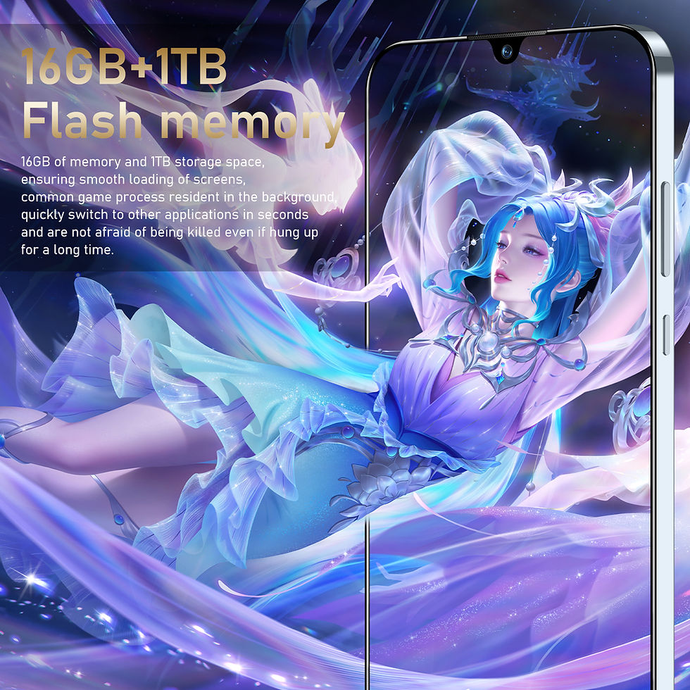 Thumbnail: Smartphone Pova 5 Pro  Global Version 16GB 1TB 7.3 HD  NFC  Unlocked