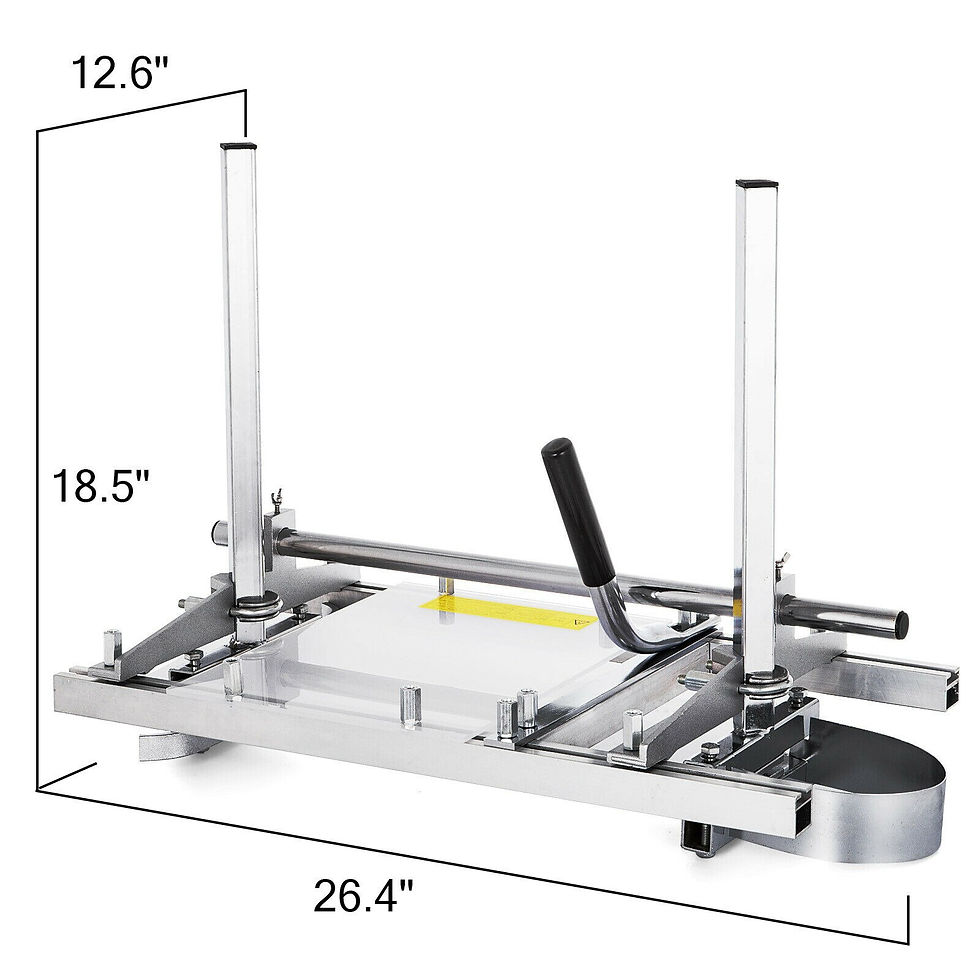 Thumbnail: 14inch - 24inch Chainsaw Mill Log Guide Bar Chain Saw Planking Lumber Cutting