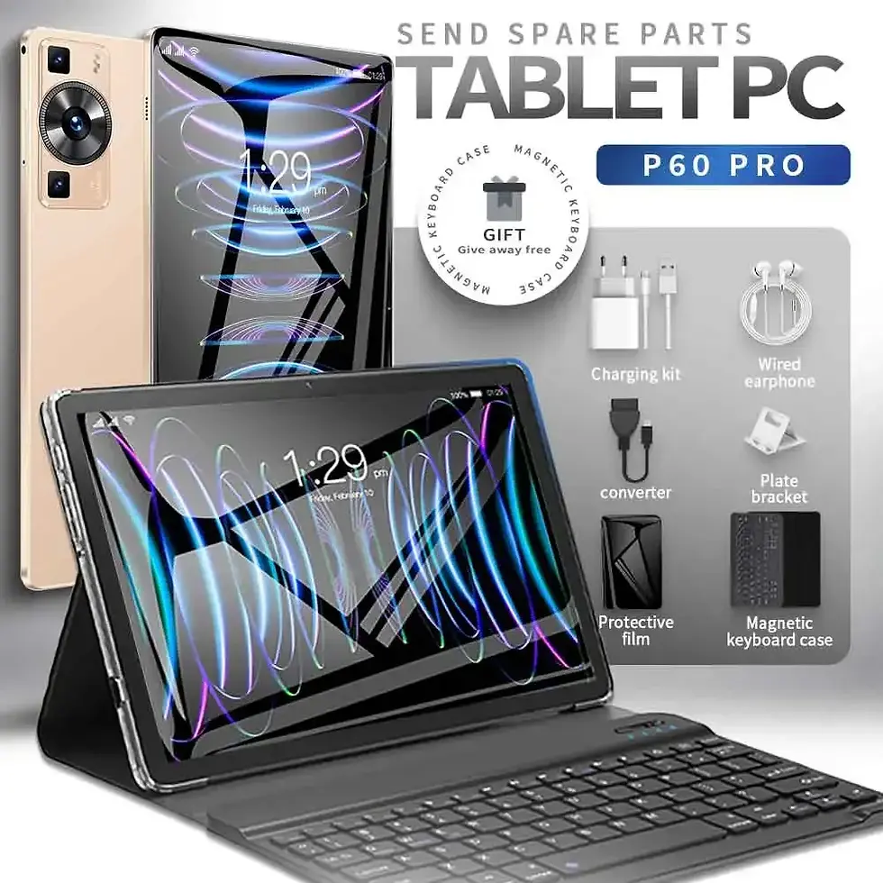 Thumbnail: NEW Original P60 Pro Tablet Android 14