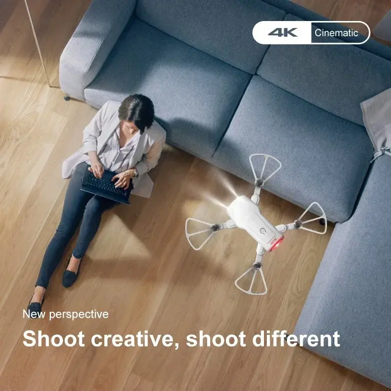 Thumbnail: Drone  Xiaomi Mini V9  8k 5G HD Wide Angle Camera WIFI FPV Drones 4K Dual Camera