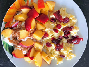 Uova strapazzate dolci