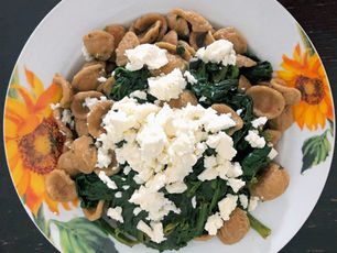 Orecchiette spinaci e feta