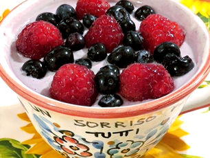 Porridge ai frutti di bosco