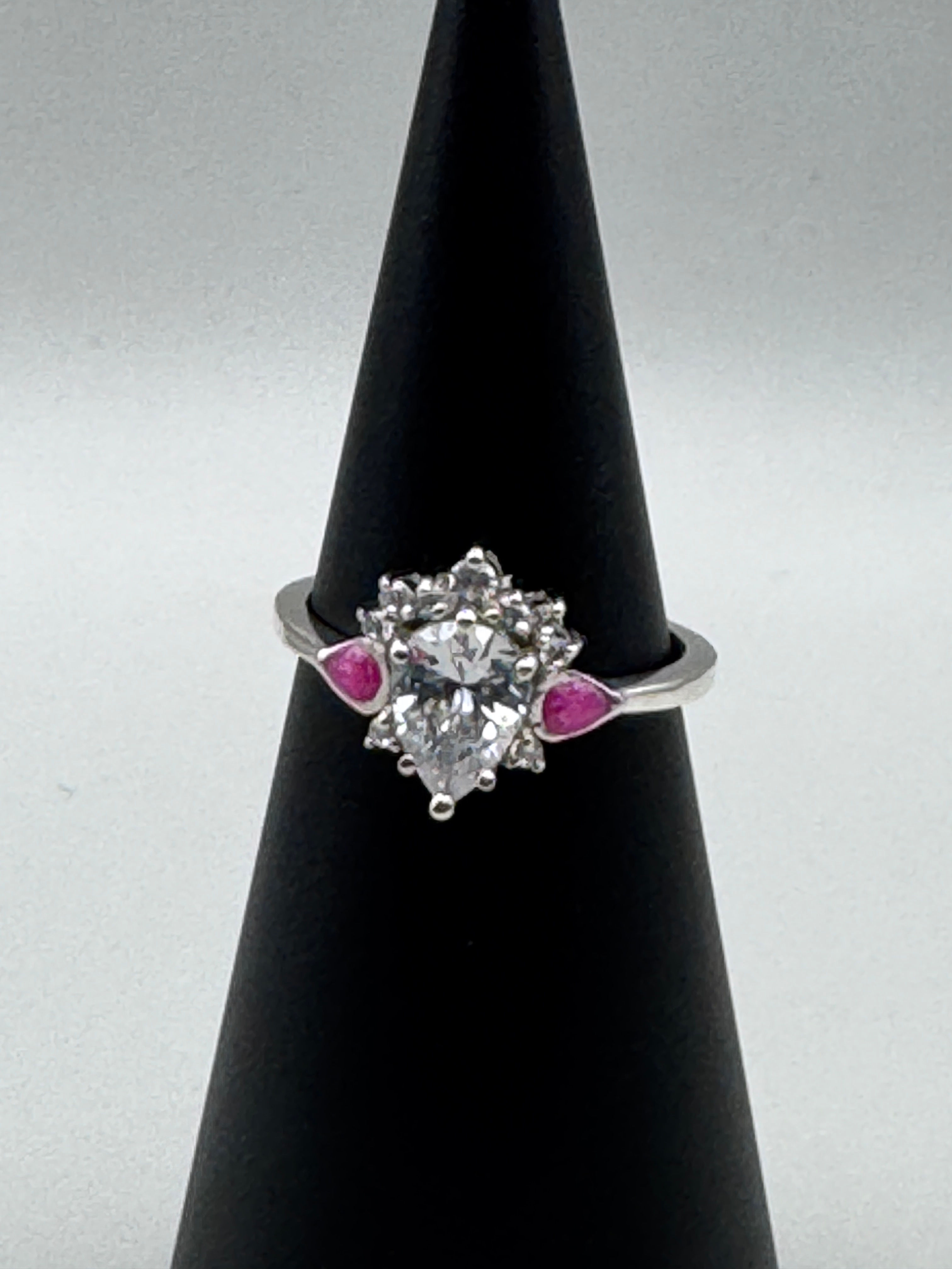 Teardrop Cluster Ring