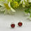 Thumbnail: Round Silver Stud Earrings