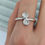 Thumbnail: Swirl Duo Bezel Ring