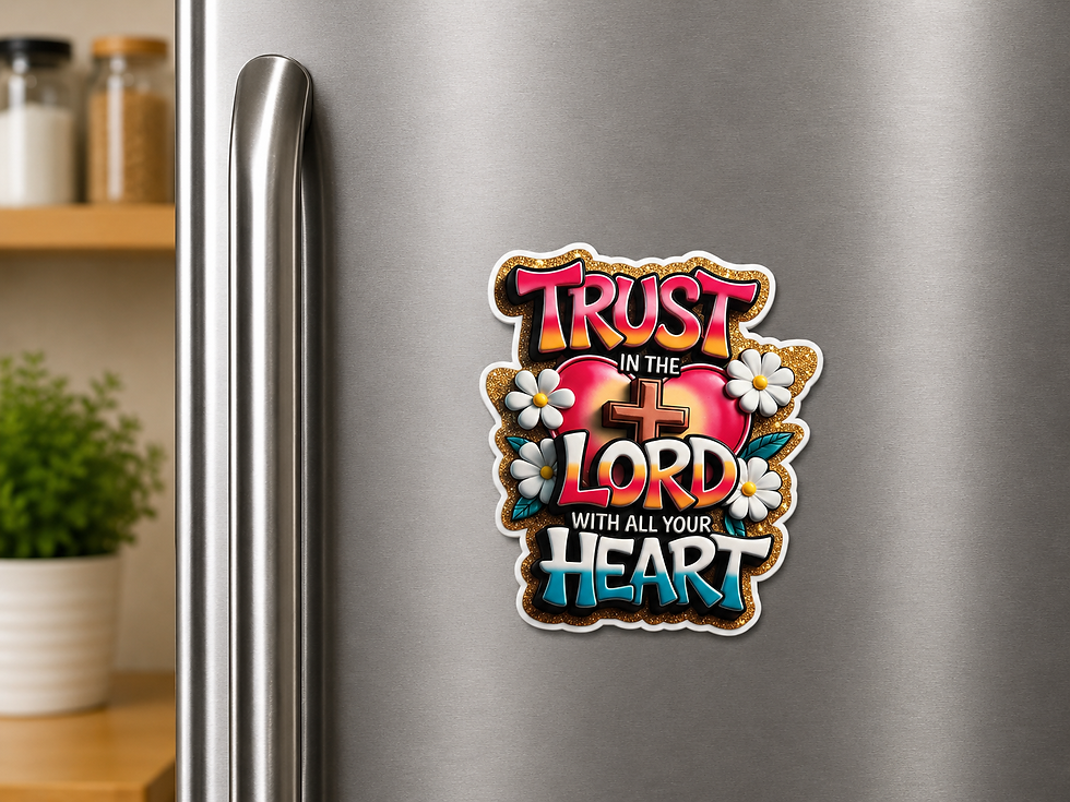 Thumbnail: Christian/Religious Fridge Magnet