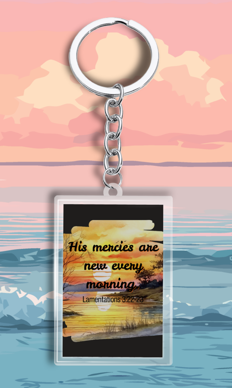 Thumbnail: Faith-Based Keychains (Batch 3)