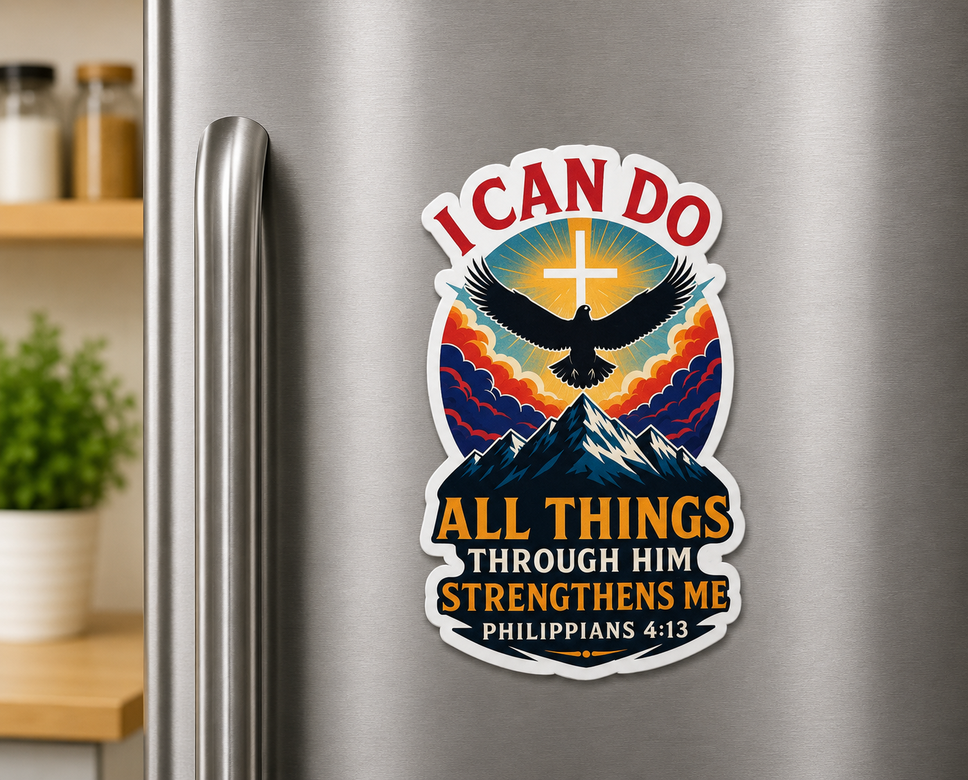 Christian/Religious Fridge Magnet
